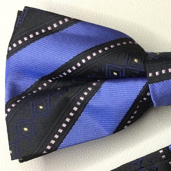 JON VANDYK HOLLAND Vintage Vibe Semi-Butterfly Bow Tie ▶◀ 𝔹ℝ𝔸ℕ𝔻 ℕ𝔼𝕎! - Picture 3 of 8